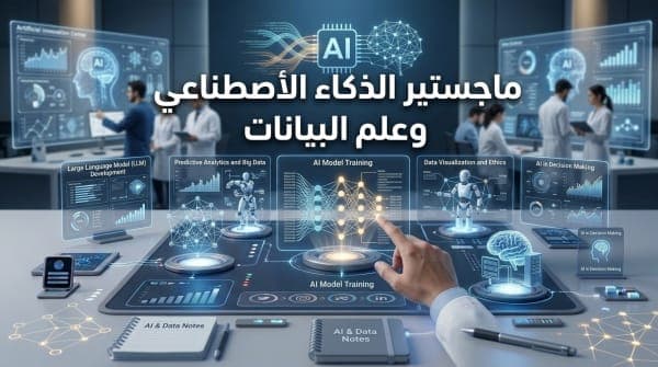 الماجستير المهني في الذكاء الاصطناعي وعلم البيانات