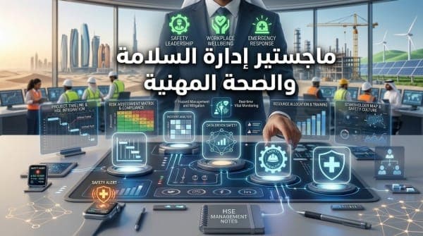 الماجستير المهني في إدارة السلامة والصحة المهنية والبيئة