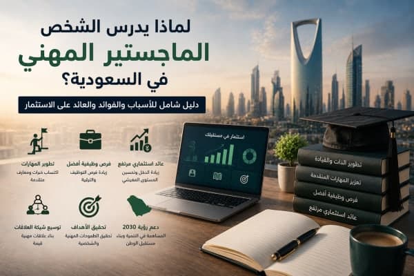Why Study a Professional Master's in Saudi Arabia? 10 Reasons for Career Success